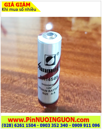 Pin ER14505 _Pin Sunmoon ER14505; Pin nuôi nguồn Sunmoon ER14505 lithium 3.6v AA 2600mAh chính hãng